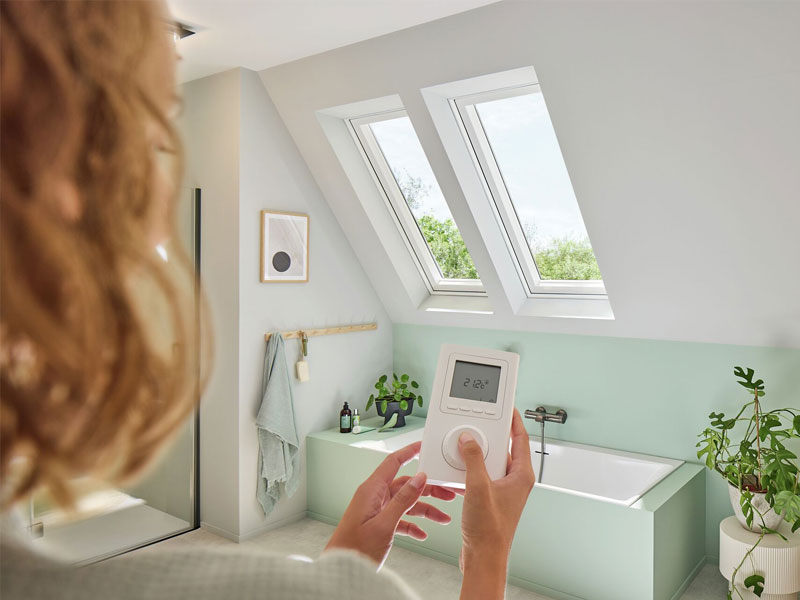 Roto Dachfenster - Badezimmer